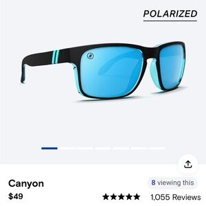 Blenders Canyon Fortune Blue Sunglasses